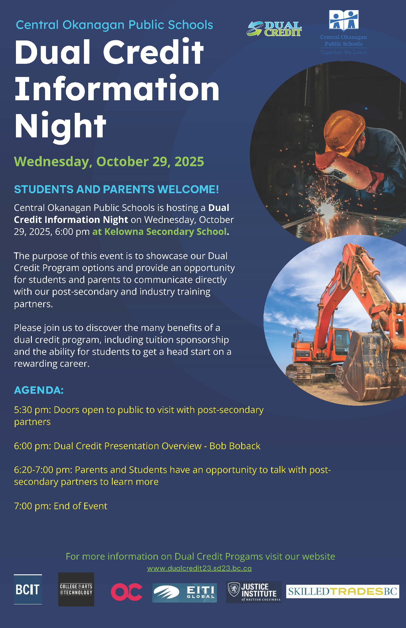 Dual Credit Info Night Oct 2025